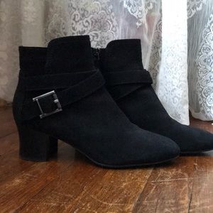 Italian Suede Booties
